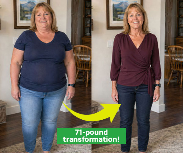 Transformation after 12 weeks